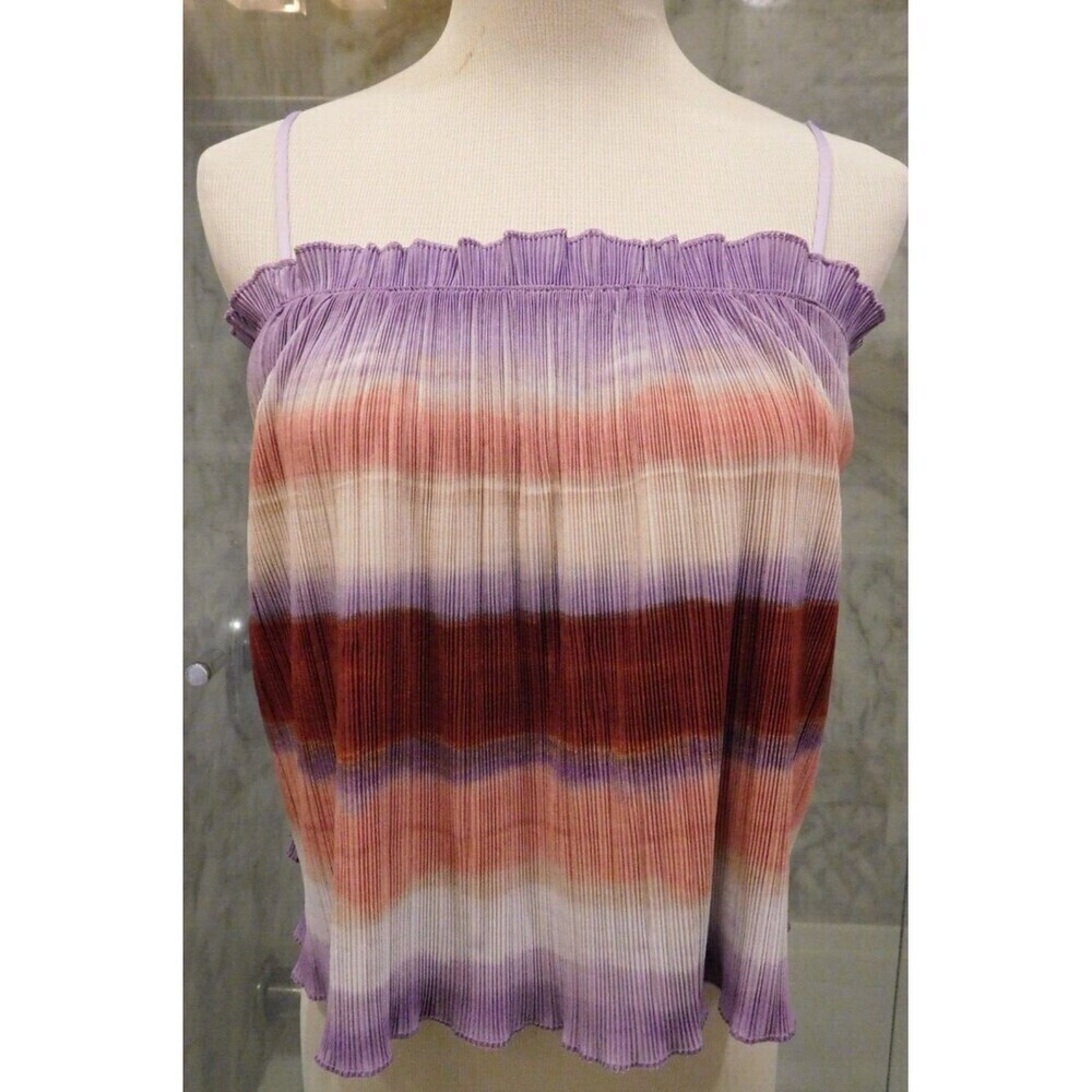 Super Cute MADEWELL "Micropleat Tank" in "Clementine Cream" Size XXS - Picture 2 of 10